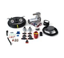 Kompresor KIT Trend - dvouokruhové ovládání a měření, obsahuje hlídání min. tlaku